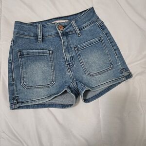 SO Light Blue Jean Shorts 24